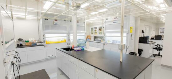 Interior photograph of the Kinectrics dosimetry services facility