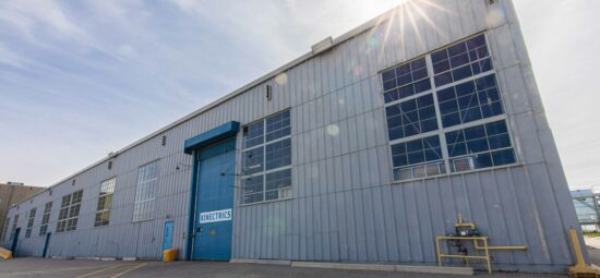 Exterior photograph of Kinectrics' mock-up facility