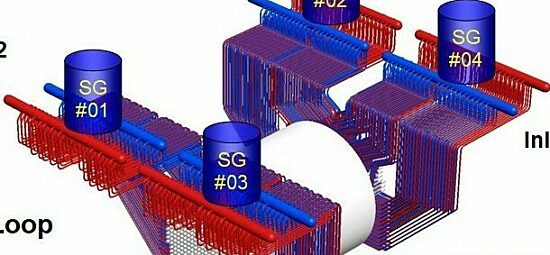 3D model of a CANDU reactor component