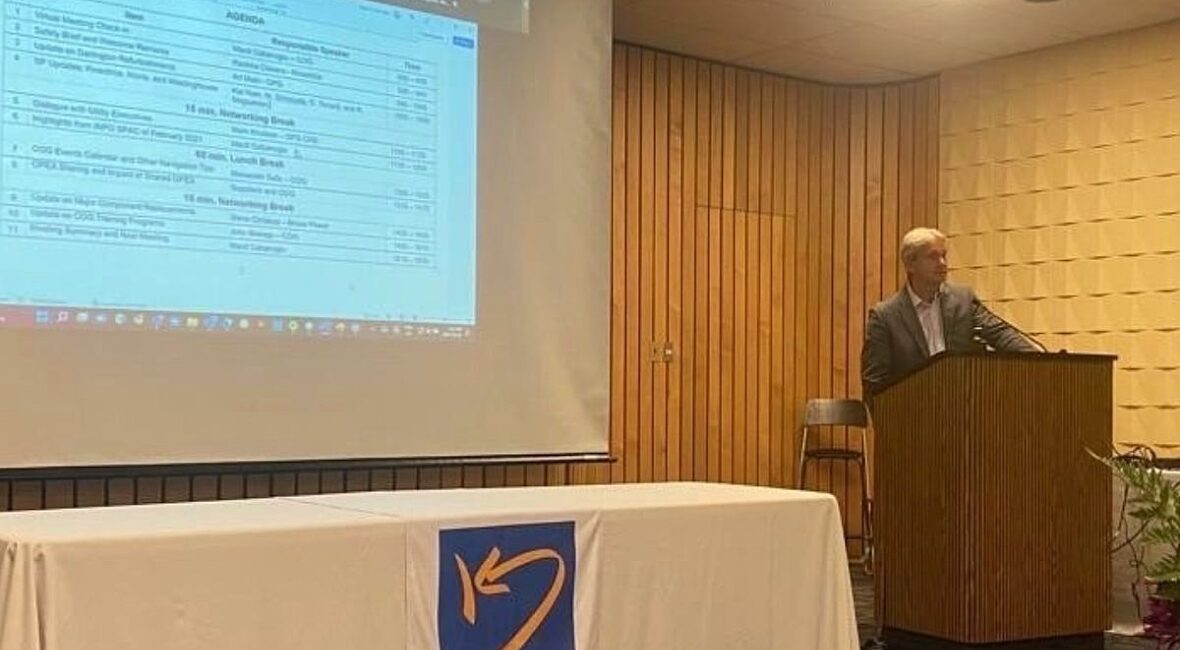 Photograph of an in-person conference hosted by Kinectrics