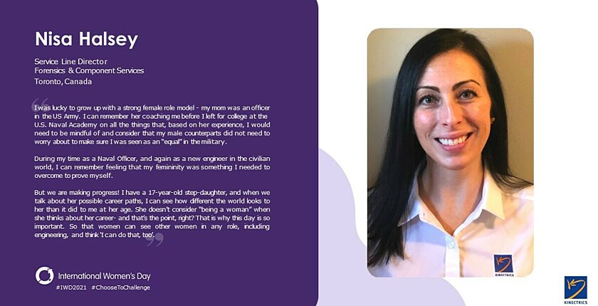Panelist: Nisa Halsey, Service Line Director, Forensics & Component Services
