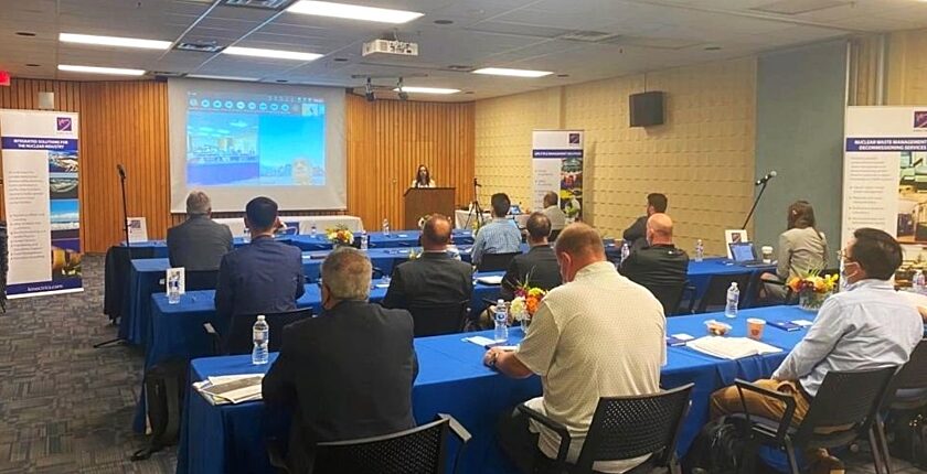 Photograph of an in-person conference hosted by Kinectrics