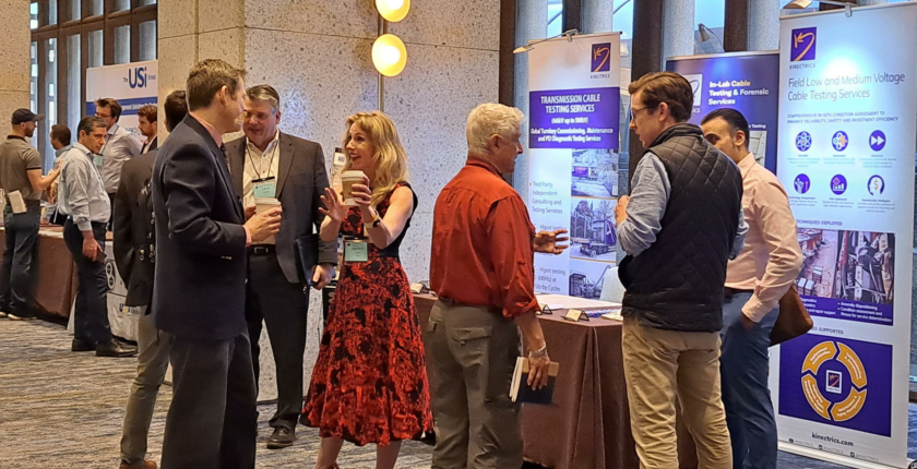 Kinectrics representative at IEEE PES ICC Spring Meeting 2023 event