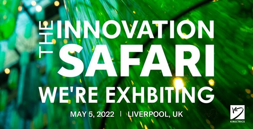Kinectrics promotional banner titled "The Innovation Safari"