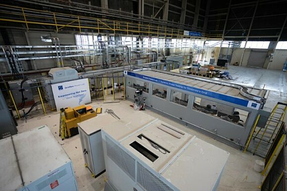 Landscape photograph of the GridSim lab's interior