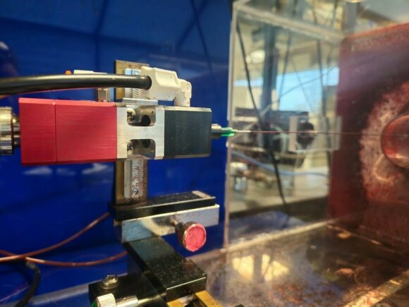 Synthetic blood spray machine for ppe testing