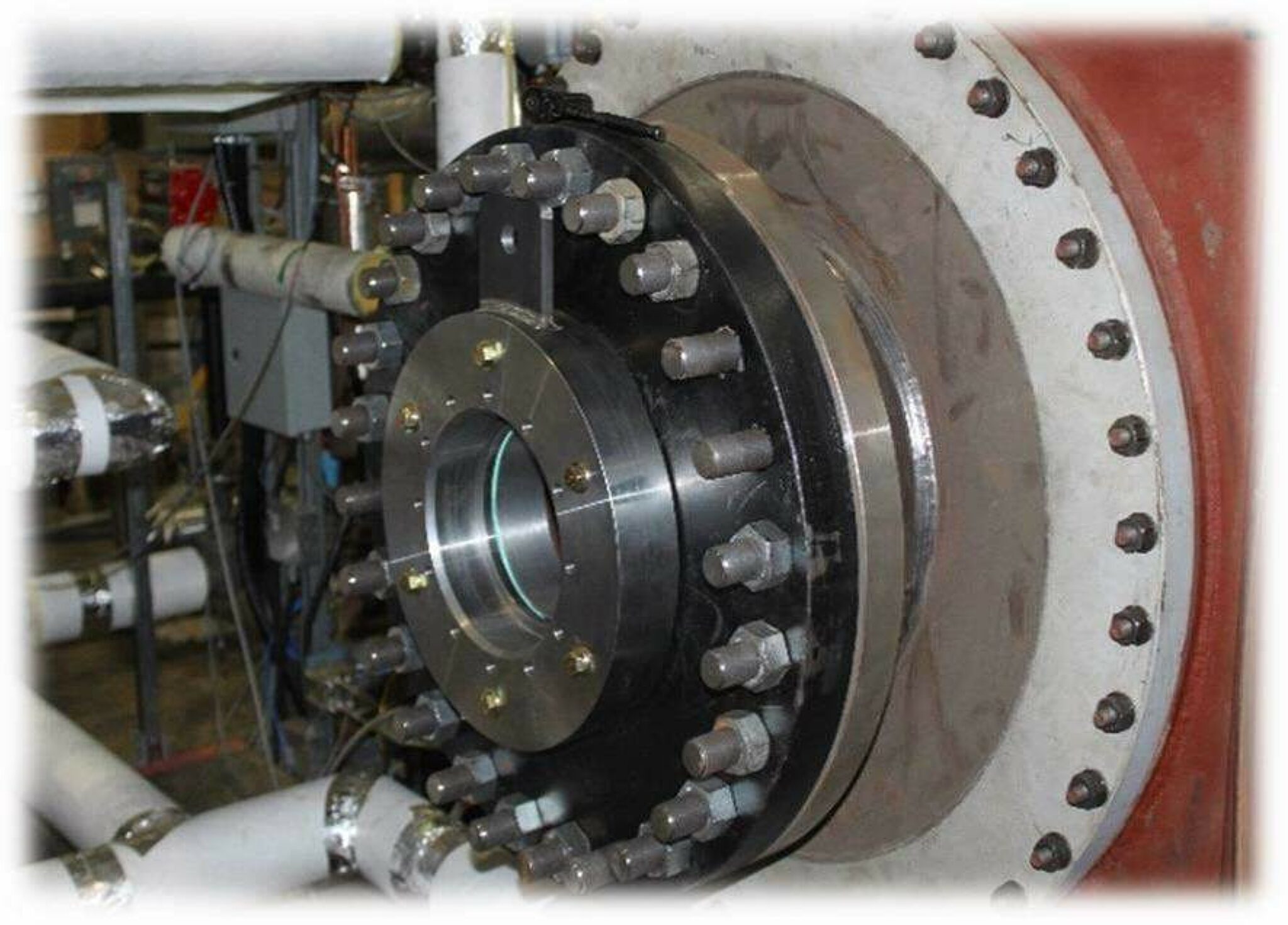 Photograph of a large nuclear component