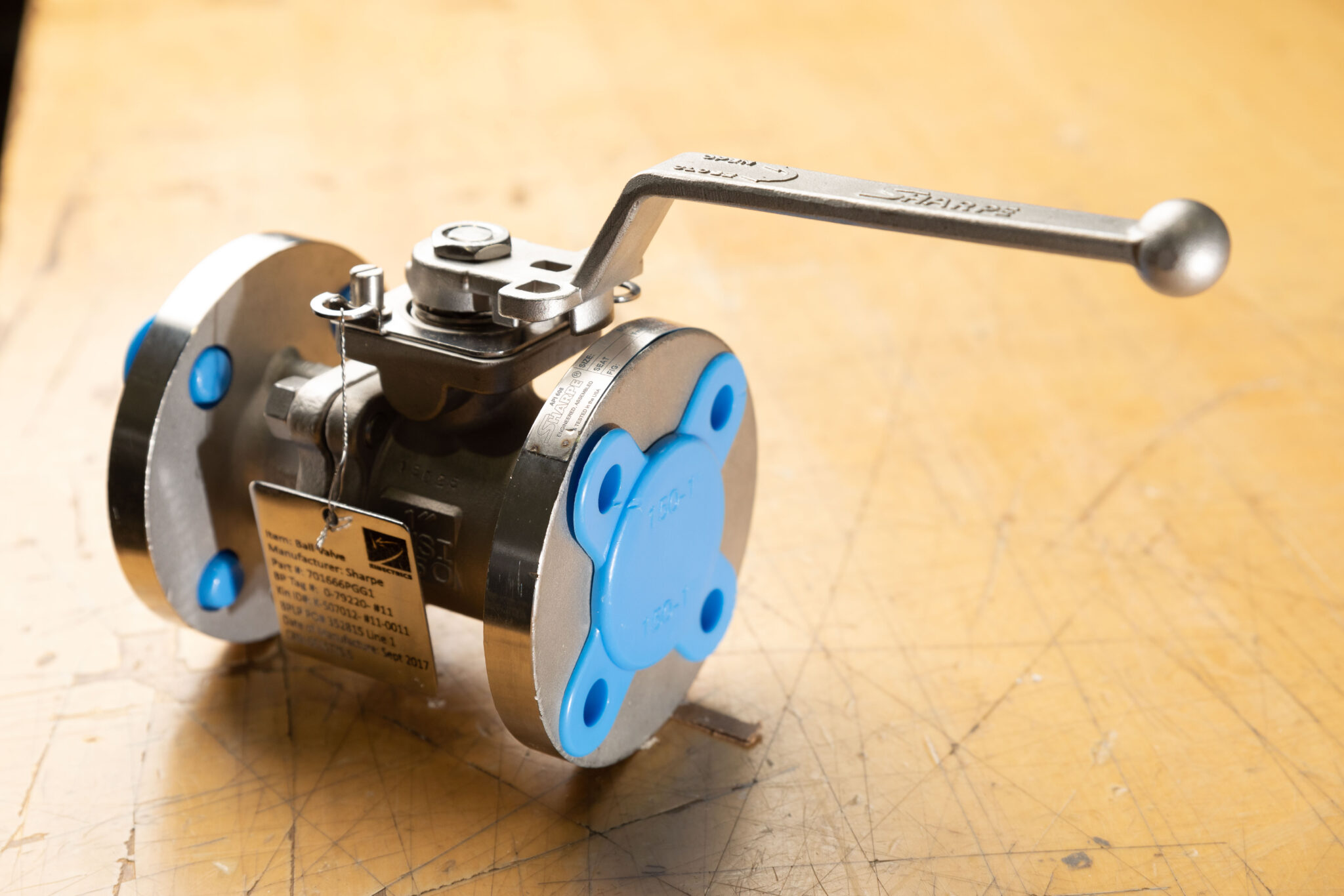 A nuclear component as delivered.