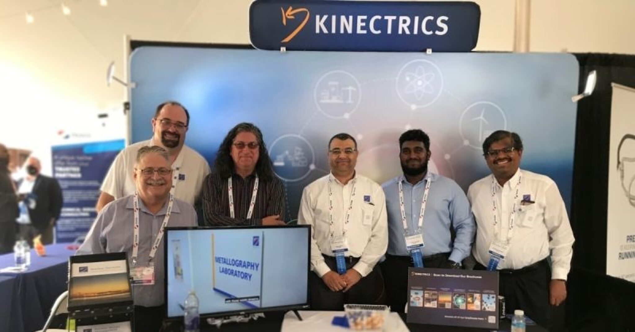 Photograph of Kinectrics representatives at CNL Industry Day
