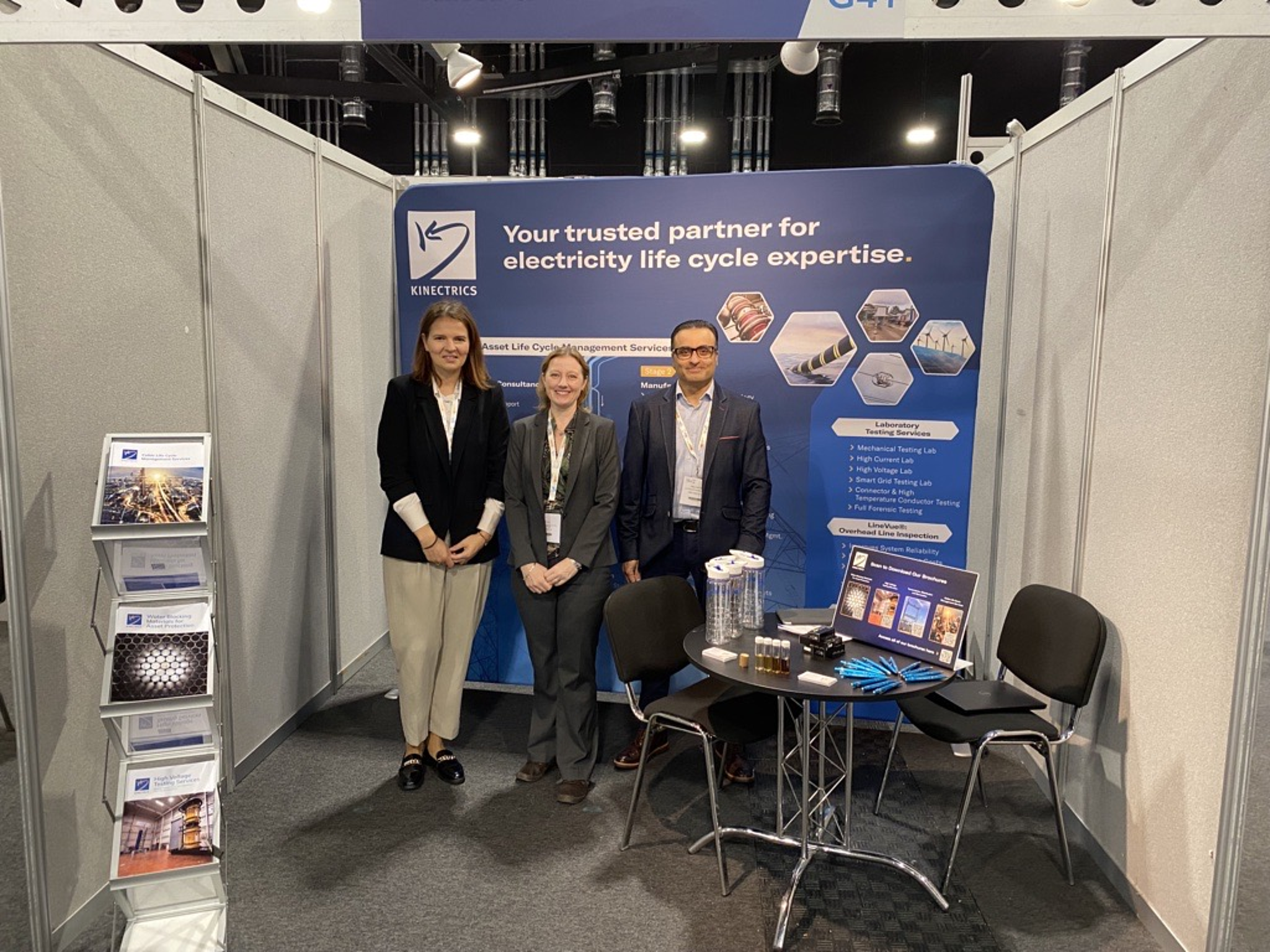 Kinectrics representatives at Floating Offshore Wind 2022 event