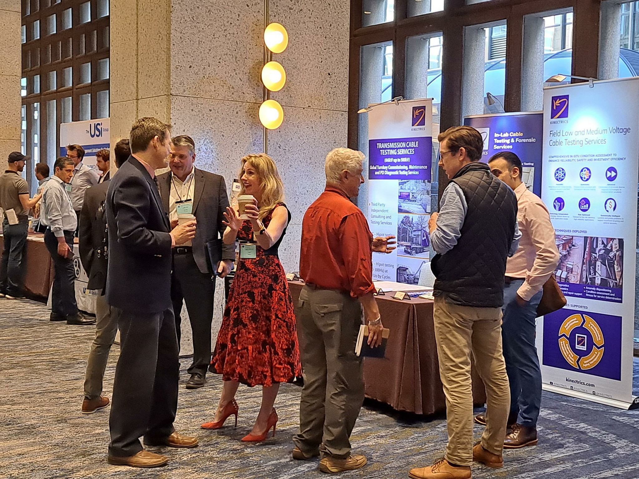 Kinectrics representative at IEEE PES ICC Spring Meeting 2023 event