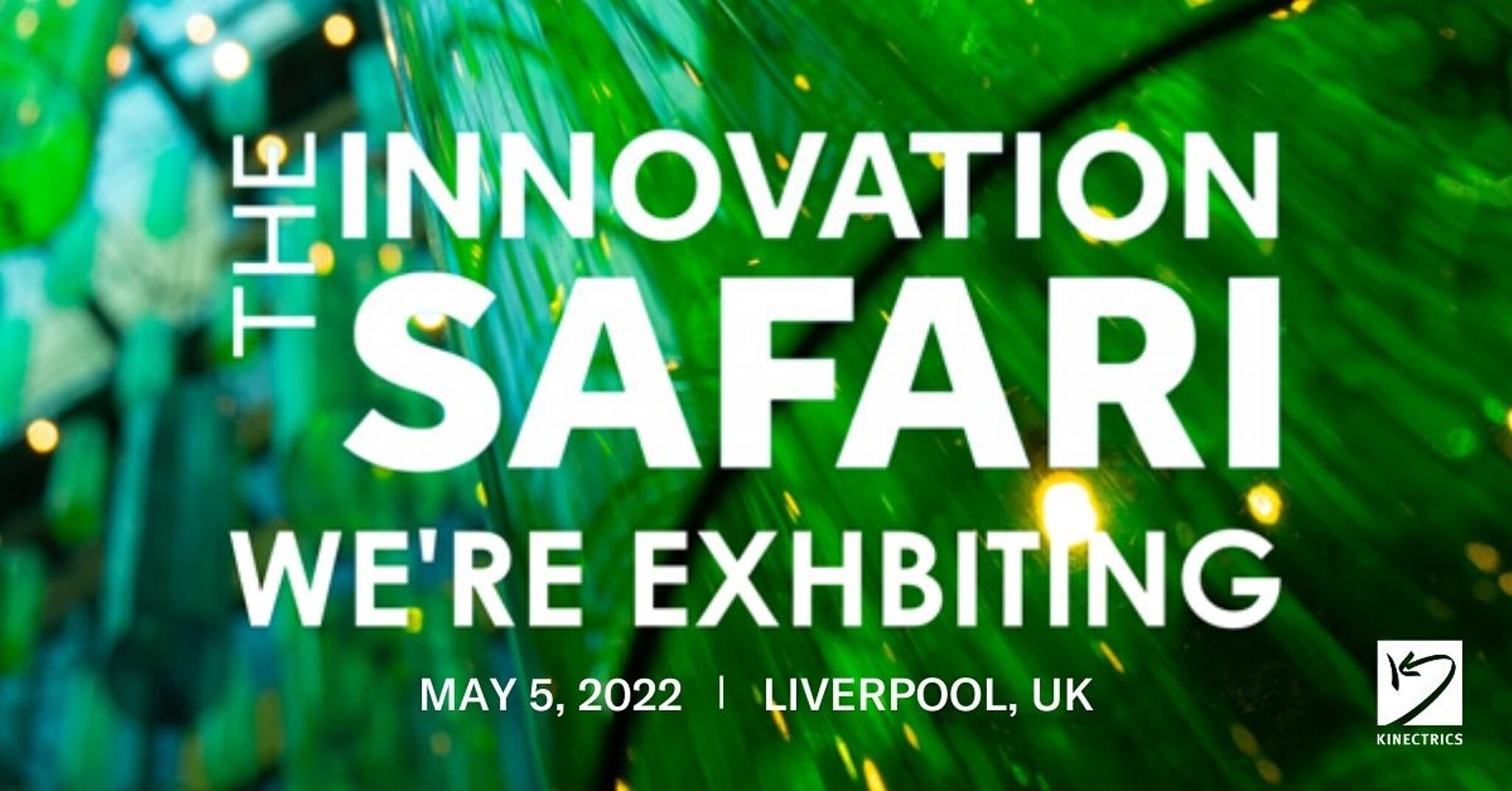 Kinectrics promotional banner titled "The Innovation Safari"