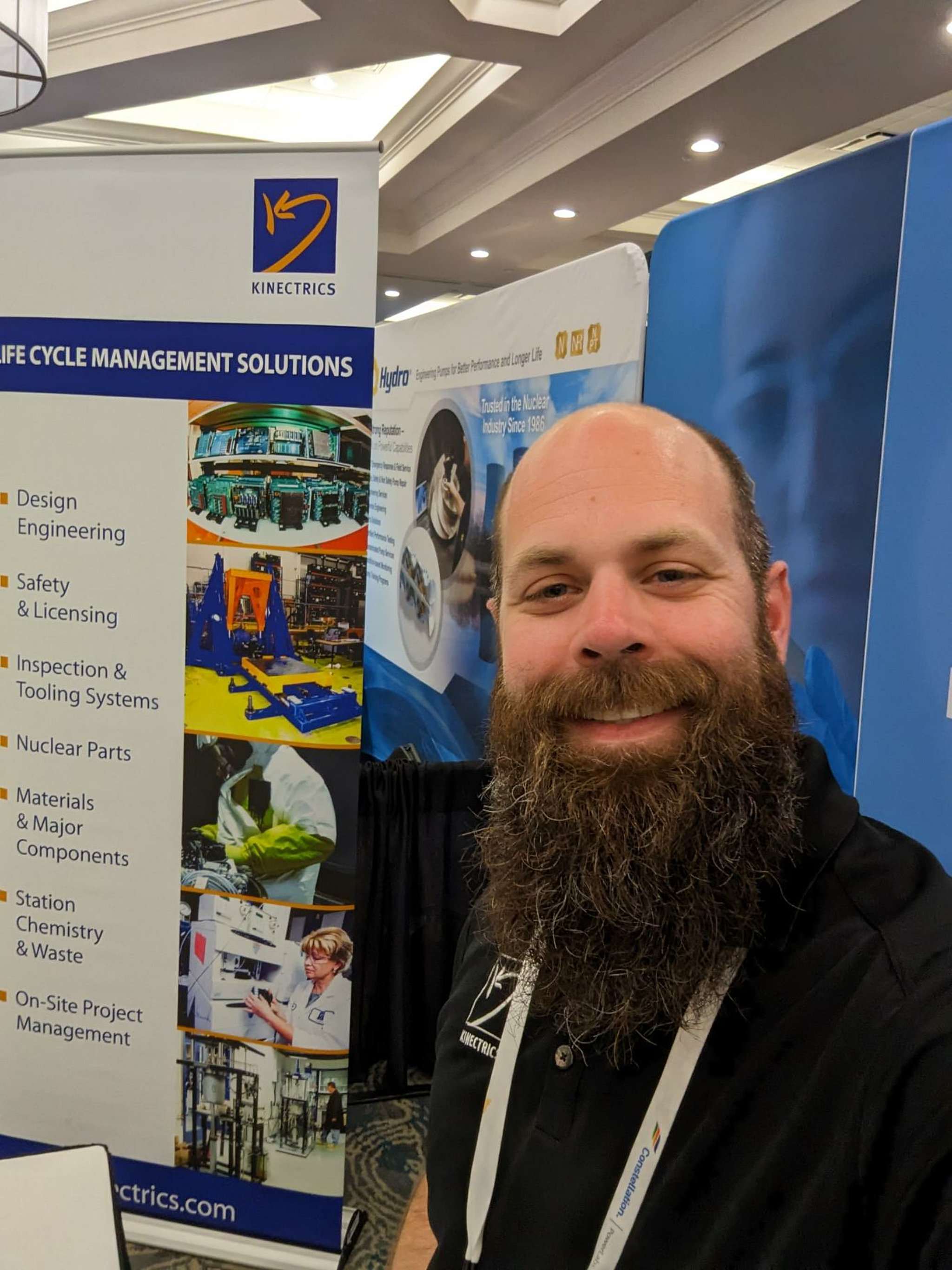 Kinectrics representatives at RAPID Curtiss Wright 2023 event