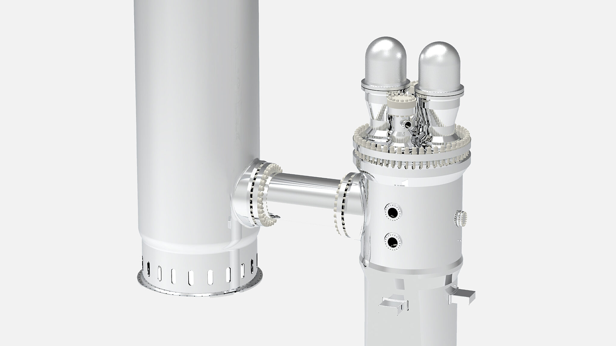 3D model of a nuclear reactor design