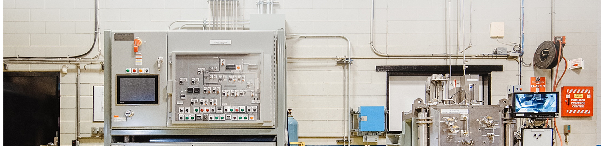 A photograph of the Medical Isotope Production Equipment Installed at Bruce Power