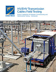 Thumbnail for: HV/EHV Cable Testing Services - Brochure