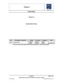 Thumbnail for: Sustainability Policy